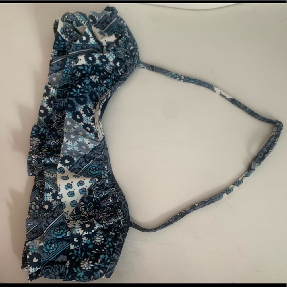 Abercrombie Blue Halter Bikini Top